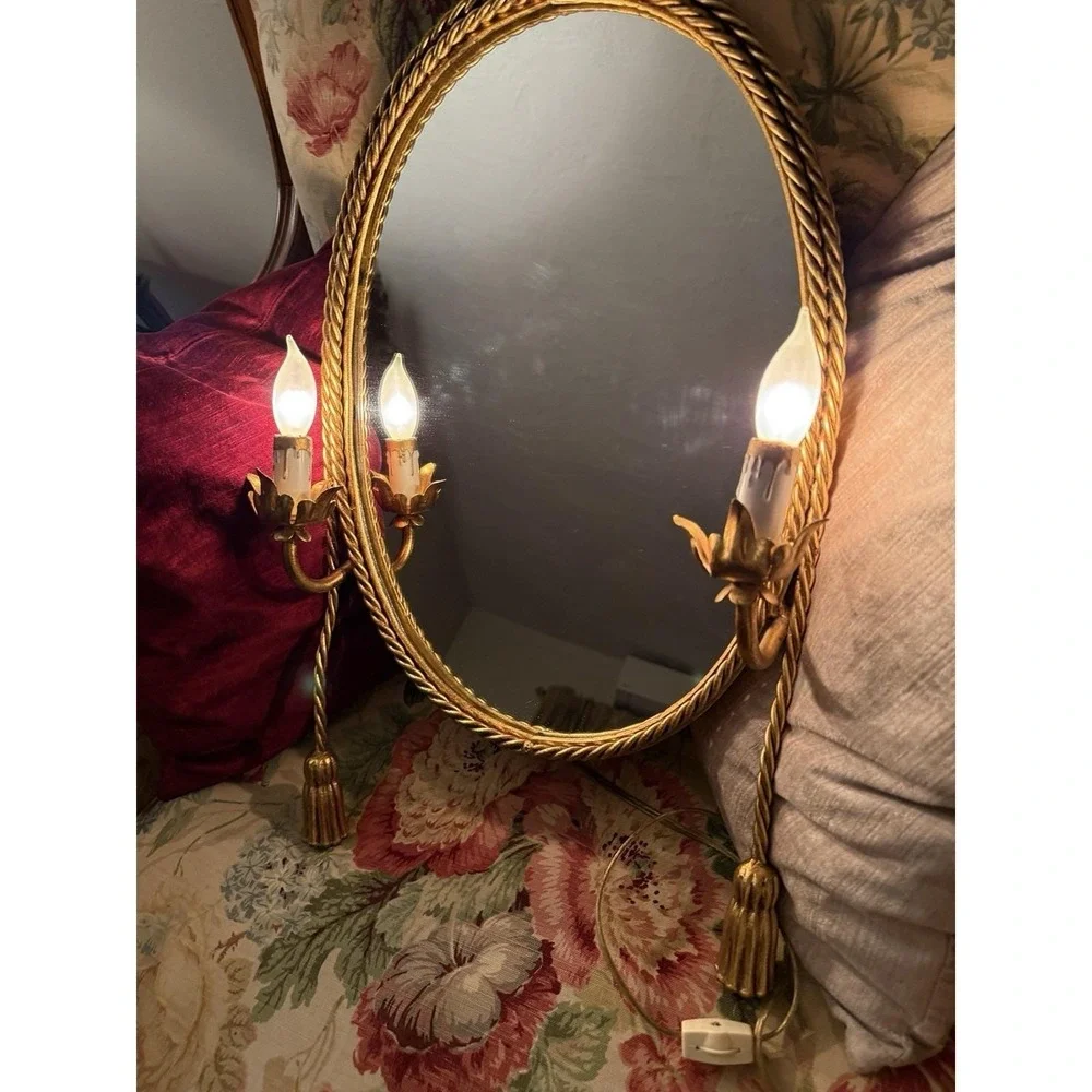 Mirror Image antique gilded